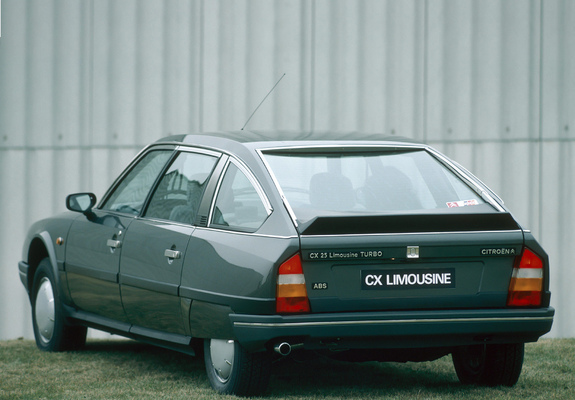 Citroën CX 25 Limousine Turbo 1986–89 wallpapers