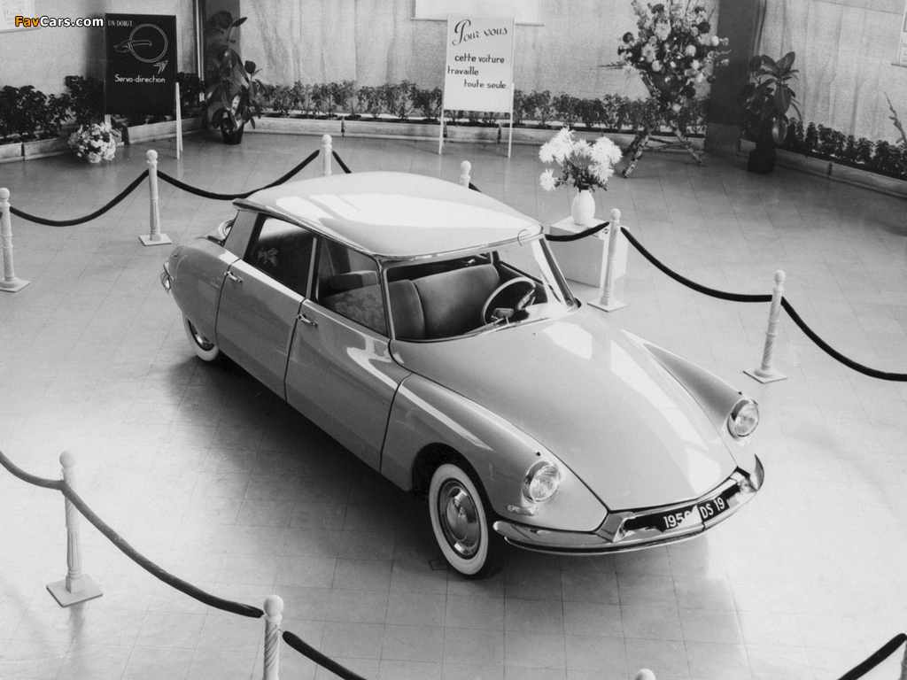 Citroën DS 19 1955–68 wallpapers (1024 x 768)