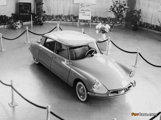 Citroën DS 19 1955–68 wallpapers (640 x 480)