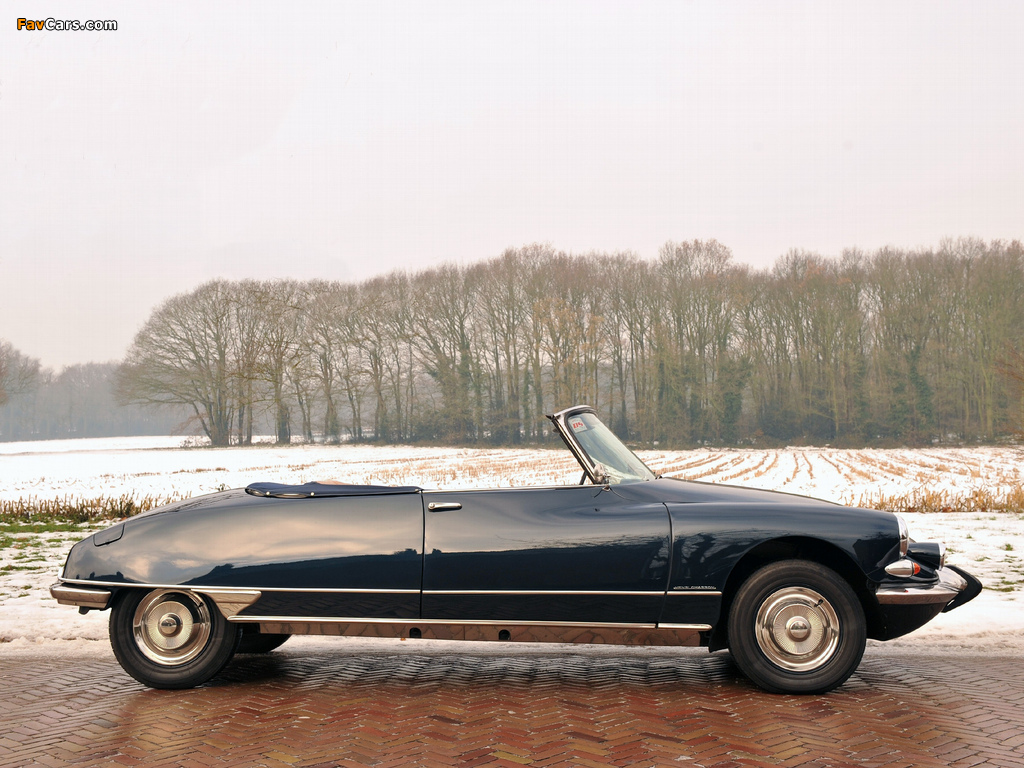 Citroën DS 19 Cabriolet 1961–68 wallpapers (1024 x 768)