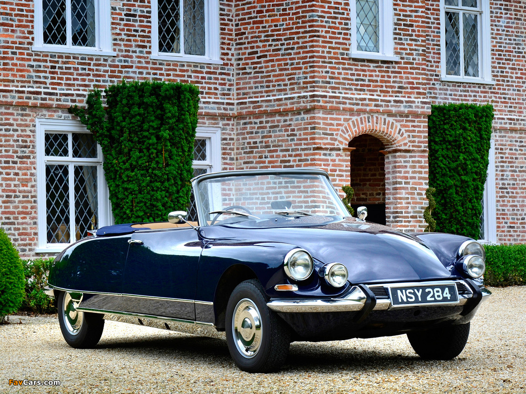 Citroën DS 19 Cabriolet UK-spec 1962–67 images (1024 x 768)