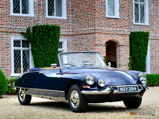 Citroën DS 19 Cabriolet UK-spec 1962–67 images (640 x 480)