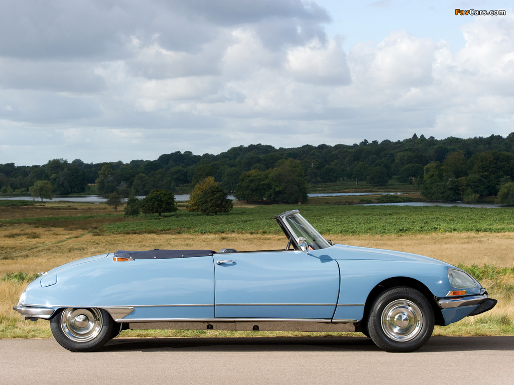 Citroën DS 21 Cabriolet 1968–71 wallpapers (1024 x 768)