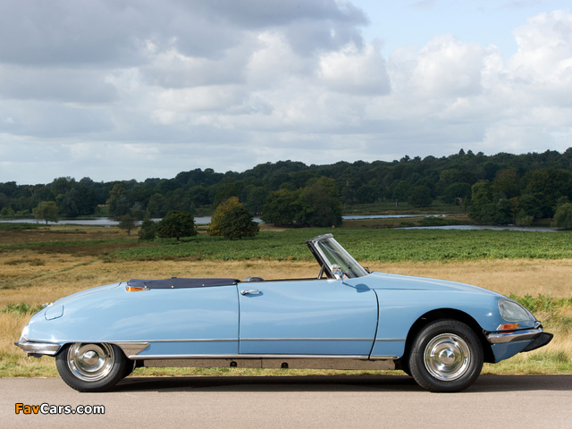 Citroën DS 21 Cabriolet 1968–71 wallpapers (640 x 480)