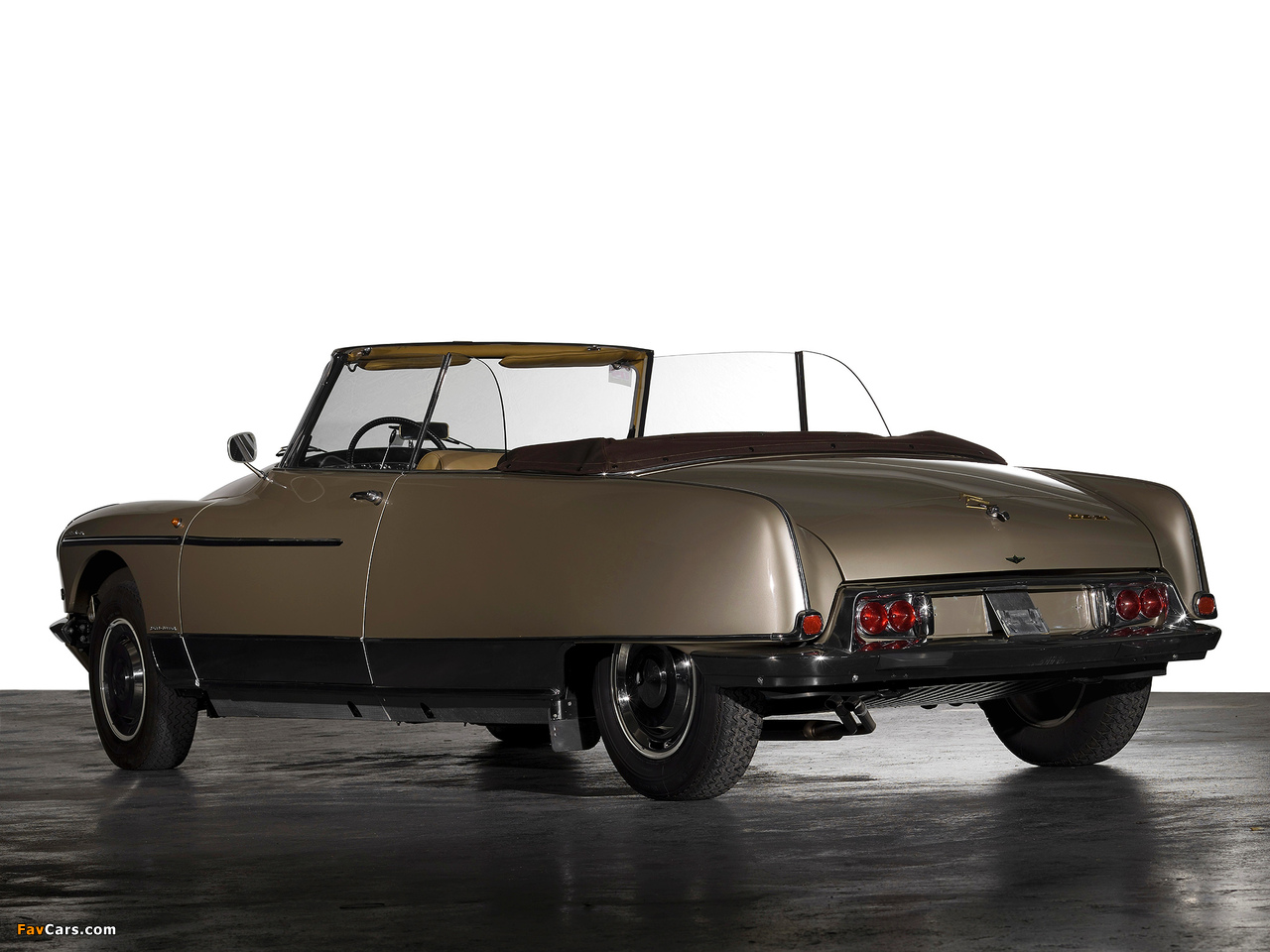 Citroën DS 21 Cabriolet Palm Beach by Chapron 1962–72 wallpapers (1280 x 960)