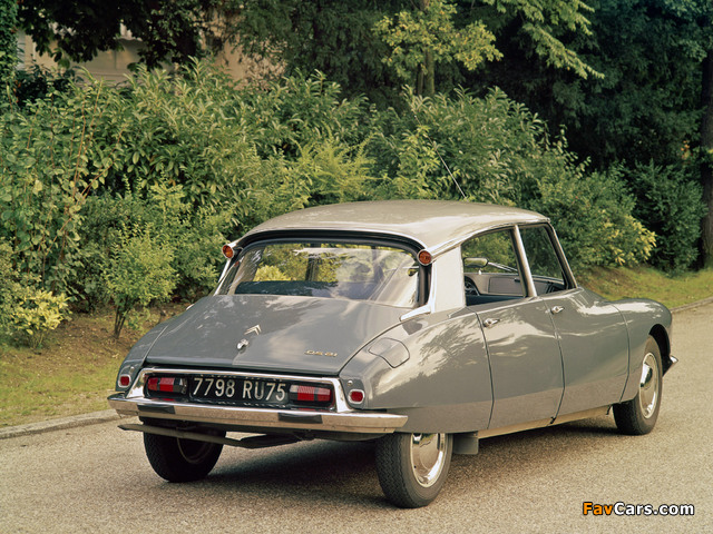 Pictures of Citroën DS 21 Berline 1968–74 (640 x 480)