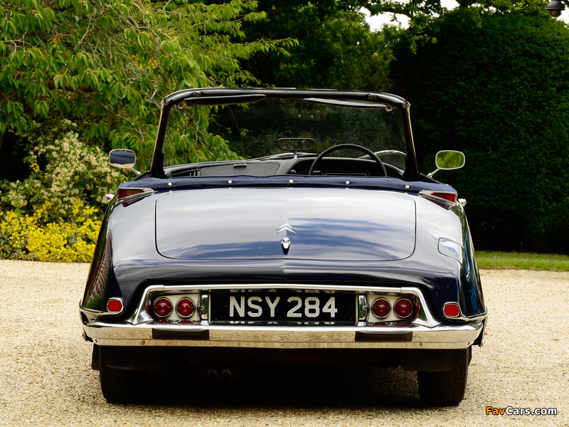 Citroën DS 19 Cabriolet UK-spec 1962–67 wallpapers (800 x 600)