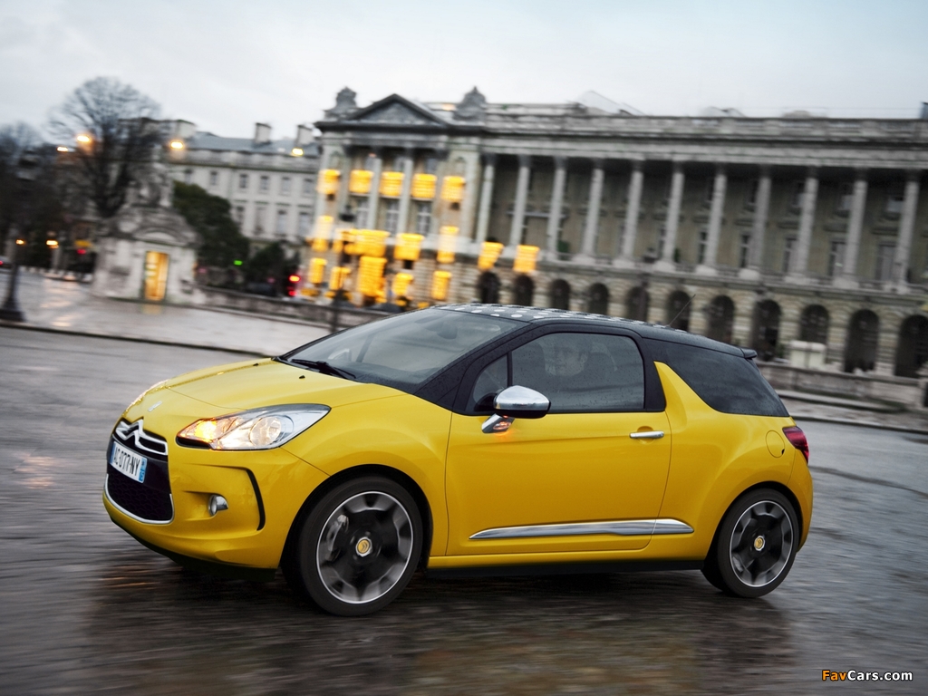 Citroën DS3 2009 wallpapers (1024 x 768)