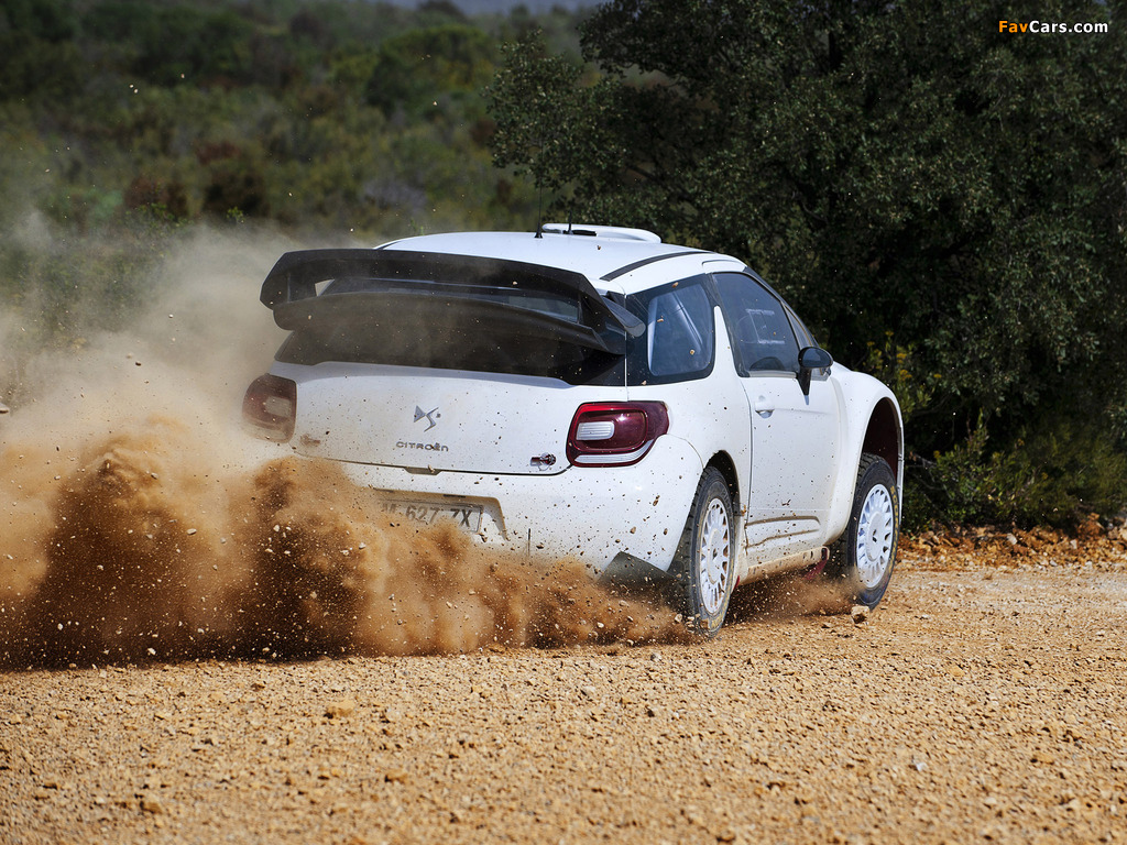 Citroën DS3 WRC Prototype 2010 photos (1024 x 768)