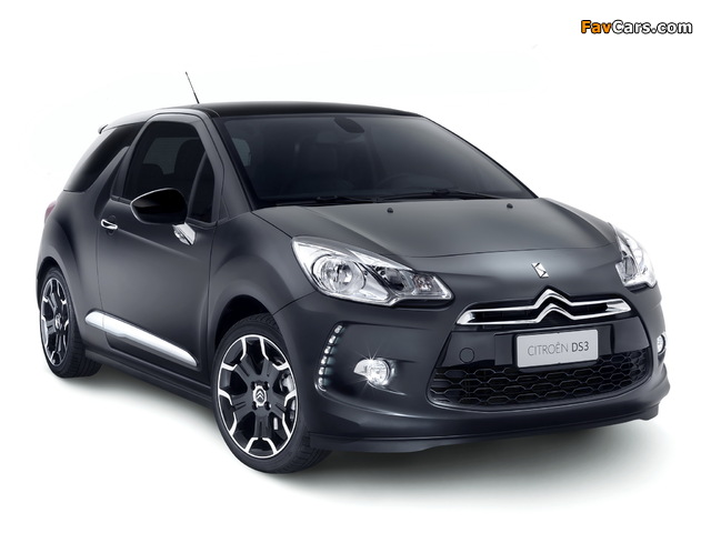 Citroën DS3 Just Black 2010 pictures (640 x 480)