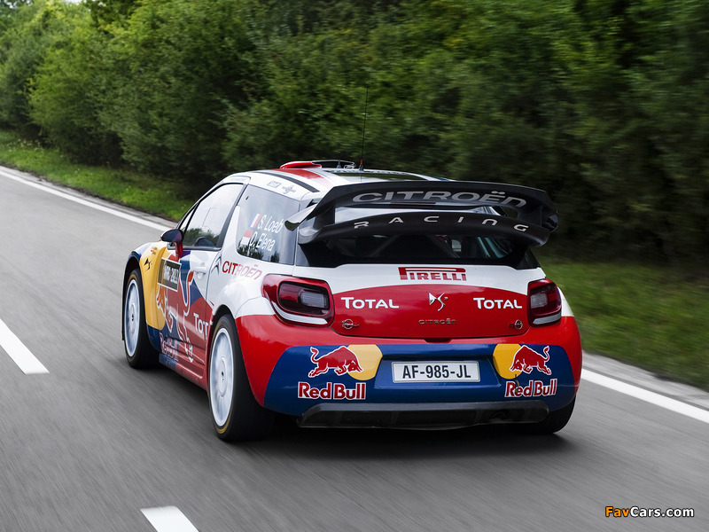Citroën DS3 WRC 2011 wallpapers (800 x 600)