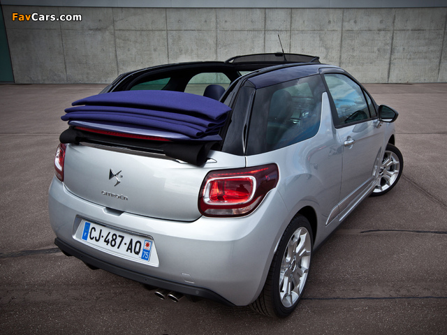 Citroën DS3 Cabrio 2012 images (640 x 480)