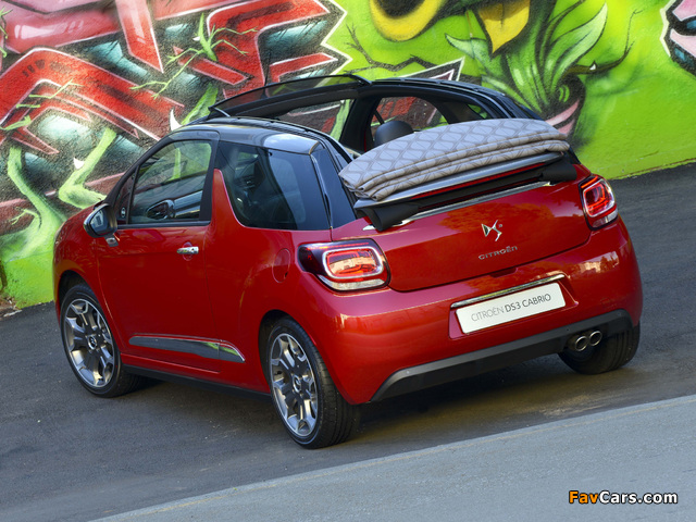 Citroën DS3 Cabrio ZA-spec 2013 images (640 x 480)