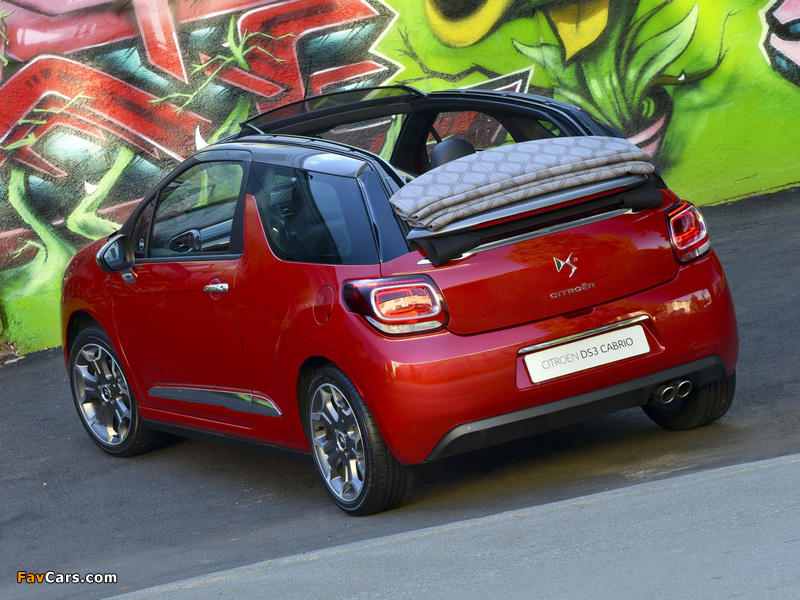 Citroën DS3 Cabrio ZA-spec 2013 images (800 x 600)