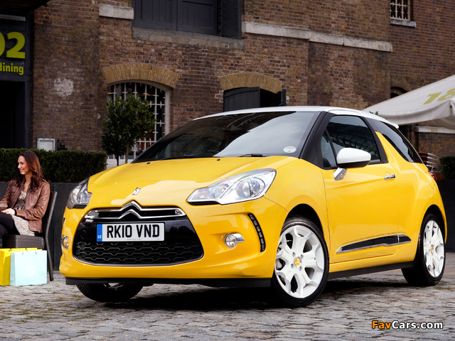 Photos of Citroën DS3 UK-spec 2009 (640 x 480)