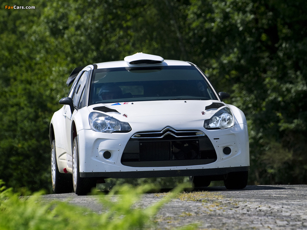 Photos of Citroën DS3 WRC Prototype 2010 (1024 x 768)