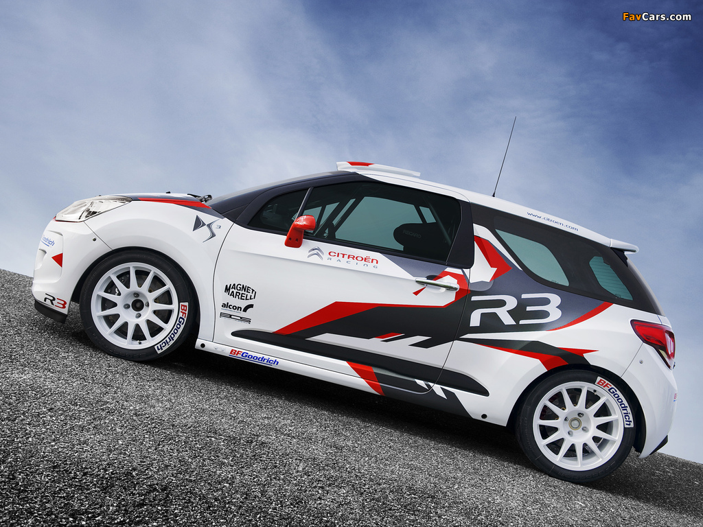 Photos of Citroën DS3 R3 2010 (1024 x 768)