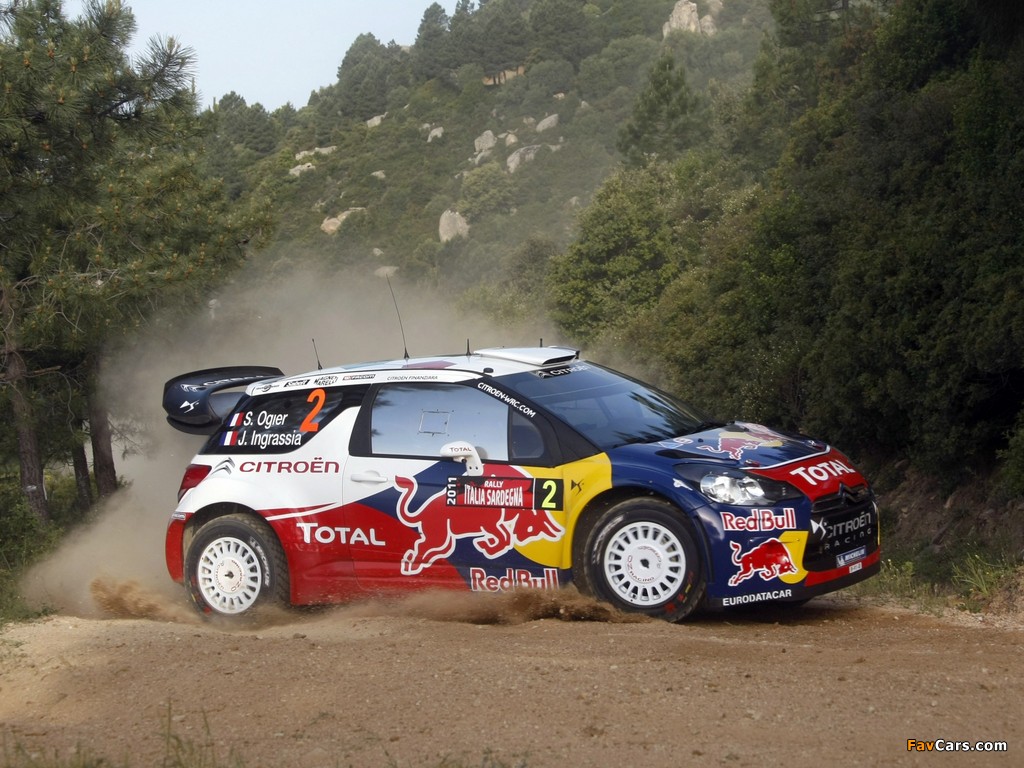 Photos of Citroën DS3 WRC 2011 (1024 x 768)