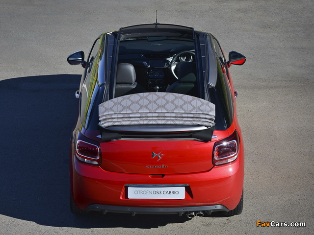 Photos of Citroën DS3 Cabrio ZA-spec 2013 (640 x 480)
