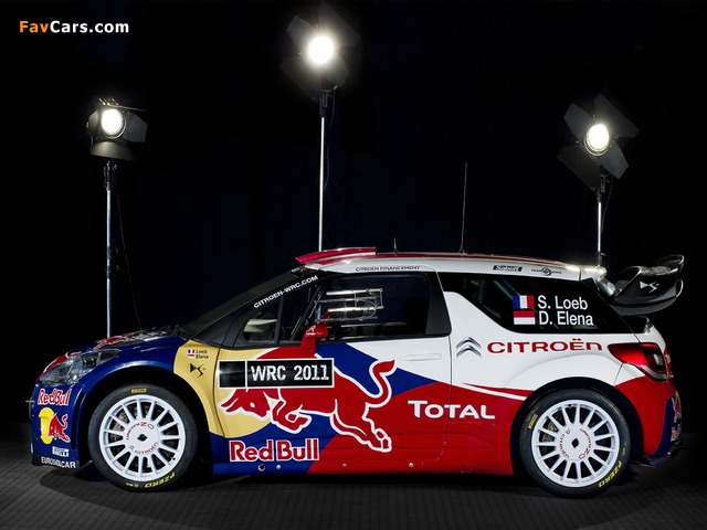 Pictures of Citroën DS3 WRC 2011 (640 x 480)