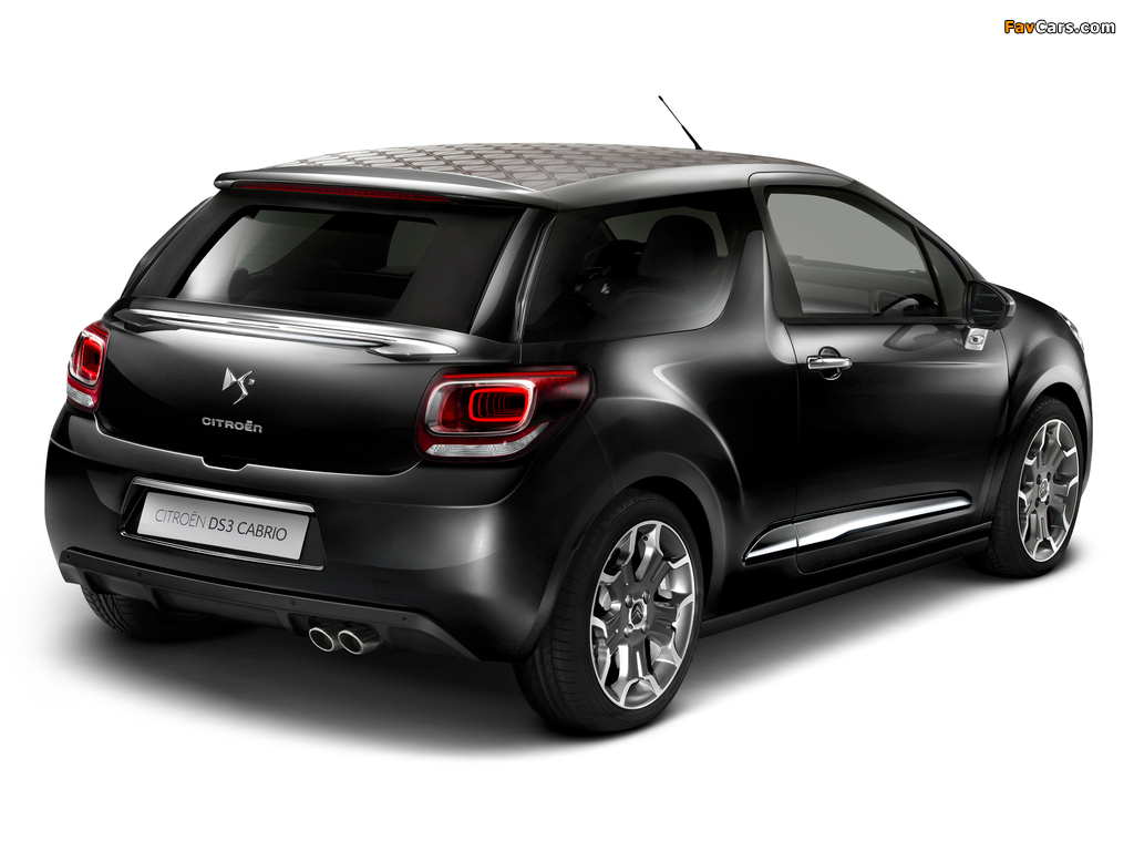 Pictures of Citroën DS3 Cabrio 2012 (1024 x 768)