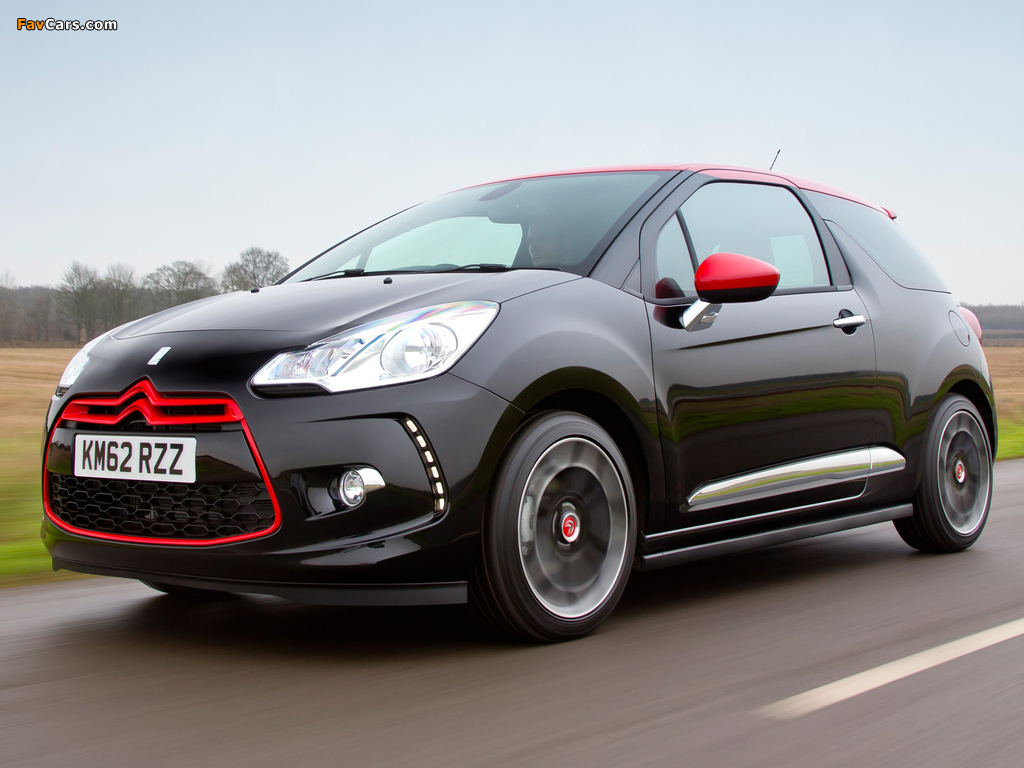 Pictures of Citroën DS3 Red 2013 (1024 x 768)