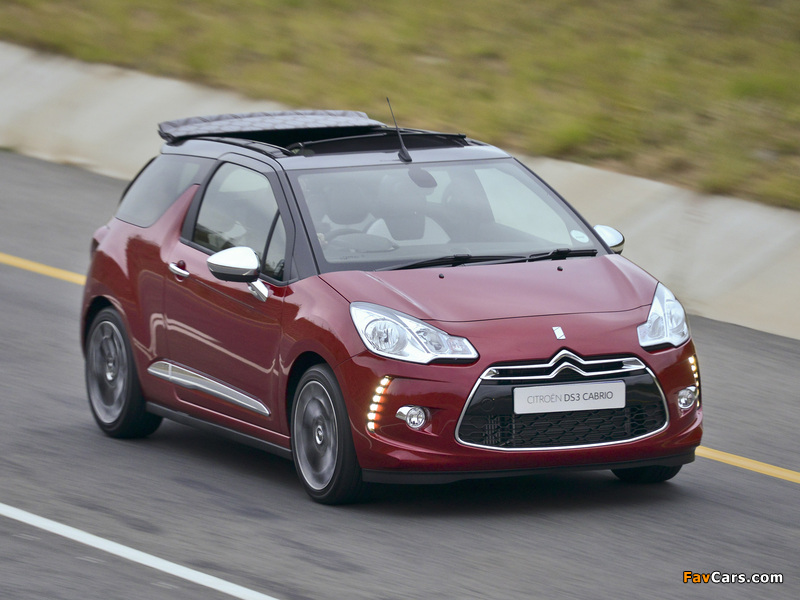 Pictures of Citroën DS3 Cabrio ZA-spec 2013 (800 x 600)