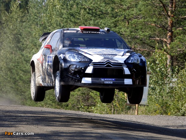 Citroën DS3 WRC 2011 wallpapers (640 x 480)