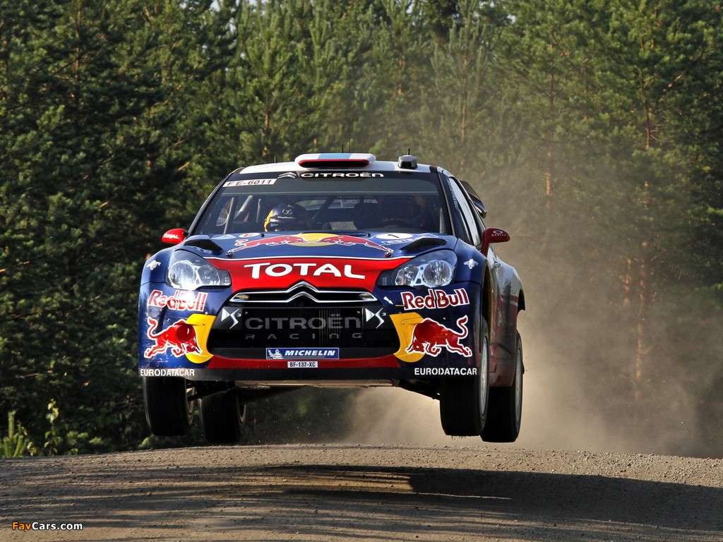 Citroën DS3 WRC 2011 wallpapers (1024 x 768)