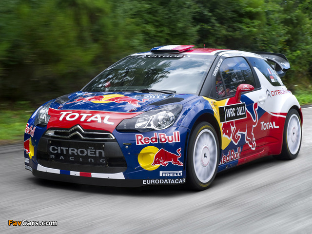 Citroën DS3 WRC 2011 wallpapers (640 x 480)