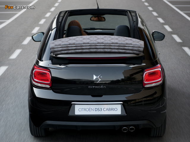 Citroën DS3 Cabrio 2012 wallpapers (640 x 480)