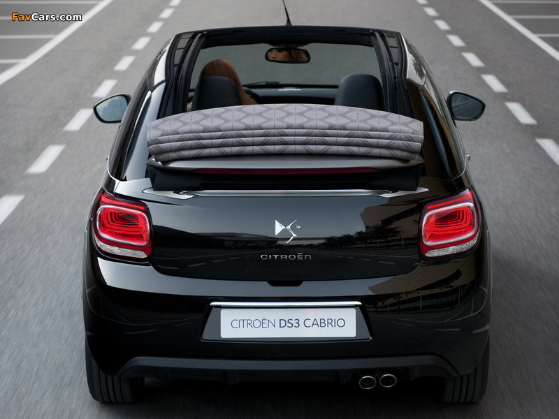 Citroën DS3 Cabrio 2012 wallpapers (800 x 600)