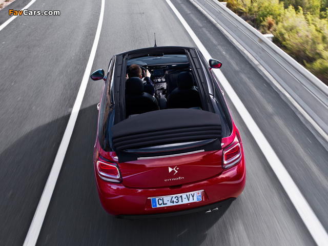 Citroën DS3 Cabrio 2012 wallpapers (640 x 480)