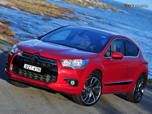 Citroën DS4 AU-spec 2011 images (640 x 480)