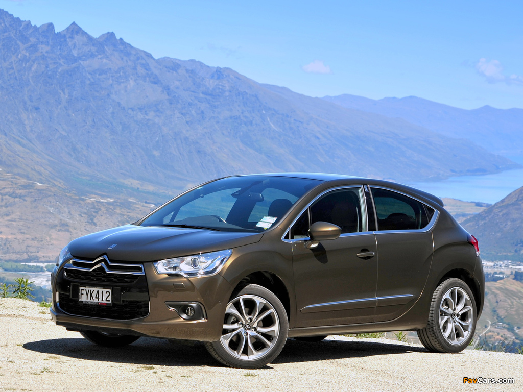 Citroën DS4 AU-spec 2011 wallpapers (1024 x 768)