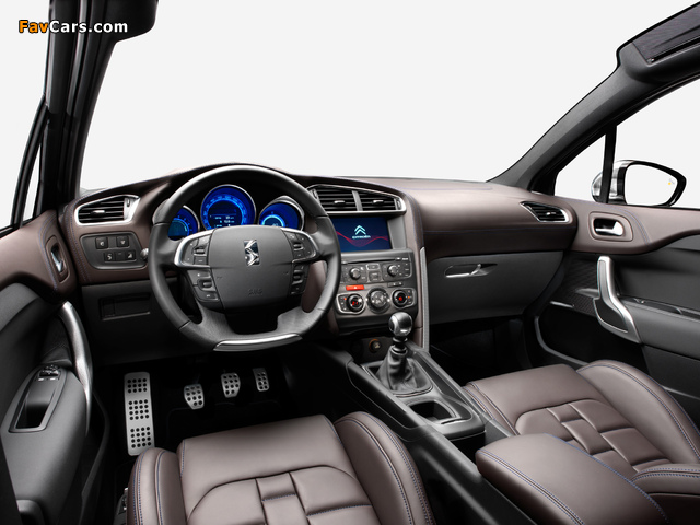 Citroën DS4 Pure Pearl 2013 wallpapers (640 x 480)