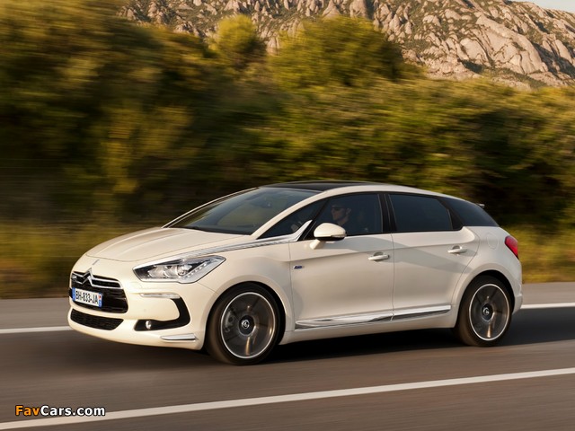 Citroën DS5 HYbrid4 2011 wallpapers (640 x 480)