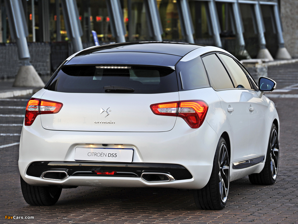 Photos of Citroën DS5 ZA-spec 2012 (1024 x 768)