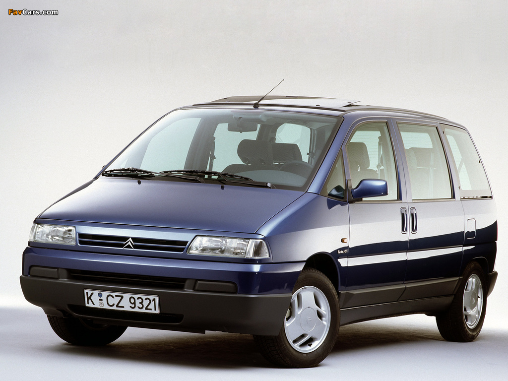 Citroën Evasion 1994–98 pictures (1024 x 768)