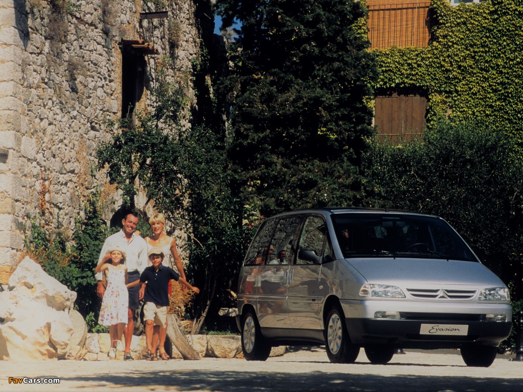 Citroën Evasion 1998–2002 pictures (1024 x 768)