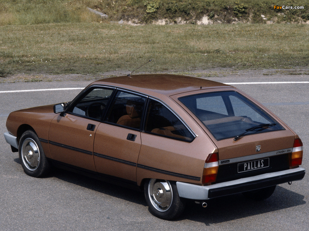 Citroën GSA Pallas 1979–86 wallpapers (1024 x 768)