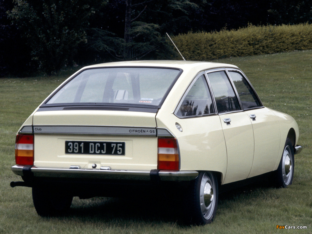 Images of Citroën GS Club 1977–79 (1024 x 768)