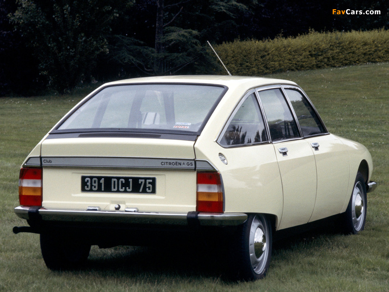 Images of Citroën GS Club 1977–79 (800 x 600)