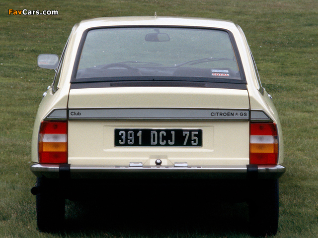 Images of Citroën GS Club 1977–79 (640 x 480)