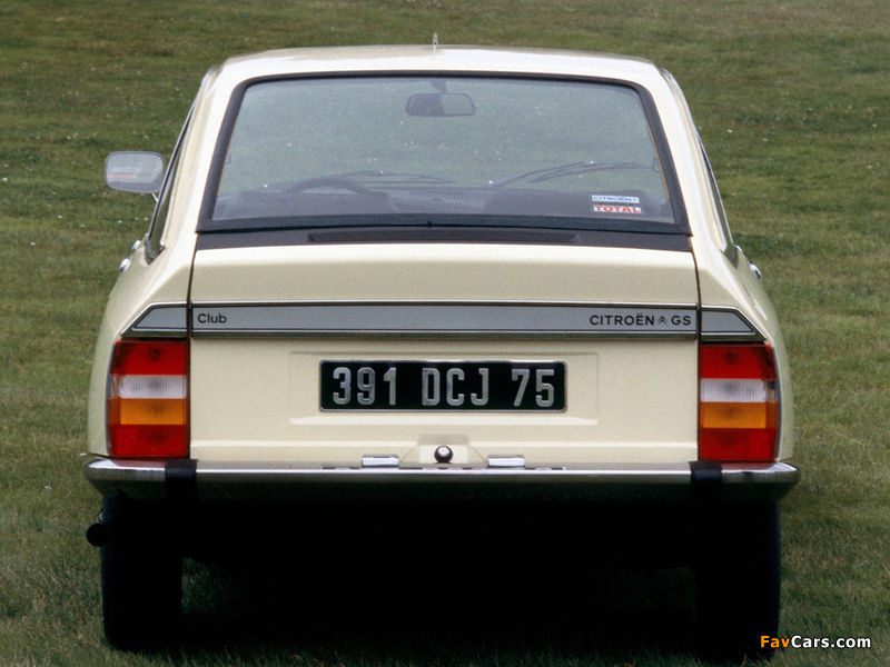 Images of Citroën GS Club 1977–79 (800 x 600)