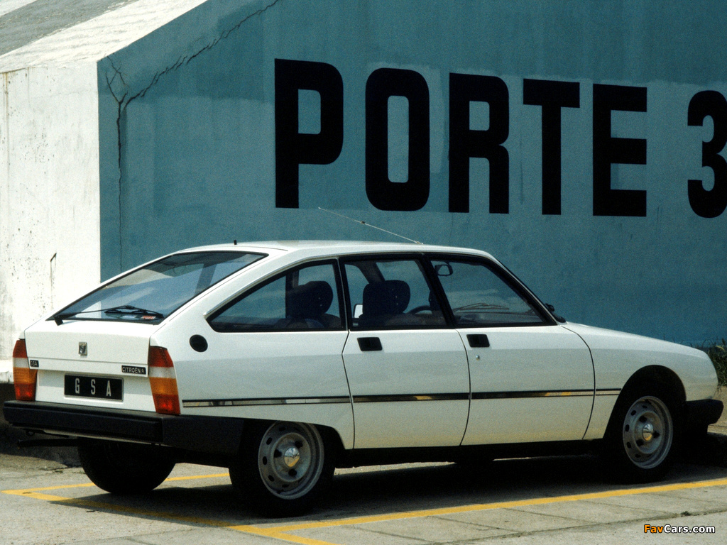 Images of Citroën GSA 1979–86 (1024 x 768)