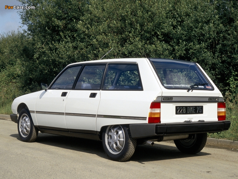 Photos of Citroën GSA X1 1979–86 (800 x 600)