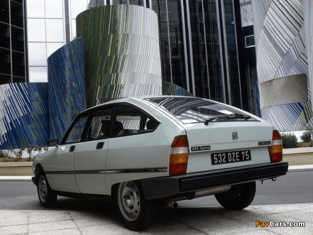 Photos of Citroën GSA Special 1979–86 (640 x 480)