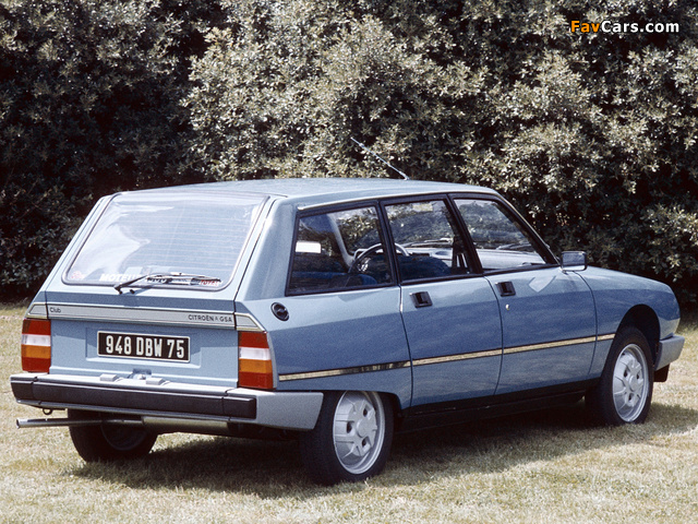 Pictures of Citroën GSA Break 1979–87 (640 x 480)