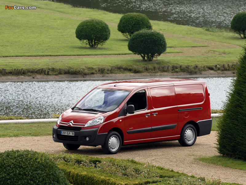 Citroën Jumpy Van Long 2007–12 wallpapers (800 x 600)